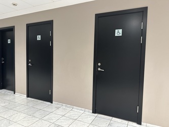 Scandic Kolding - Toilet next to the reception