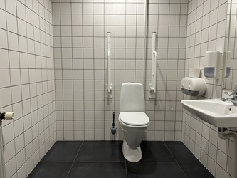 Scandic Kolding - Toilet next to the reception