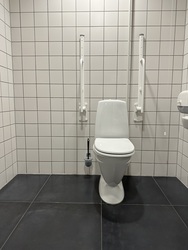 Scandic Kolding - Toilet next to the reception