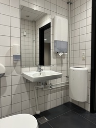 Scandic Kolding - Toilet next to the reception