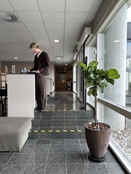 Scandic Kolding - Toilet next to Mjølner and Mimer