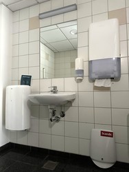 Scandic Kolding - Toilet next to Mjølner and Mimer